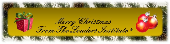Merry Christmas from The Leader's Institute