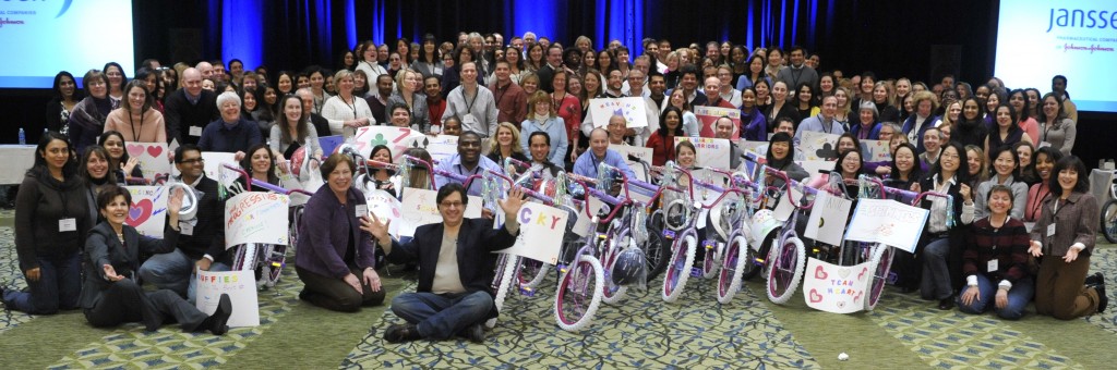 Johnson and Johnson Build-A-Bike in New York