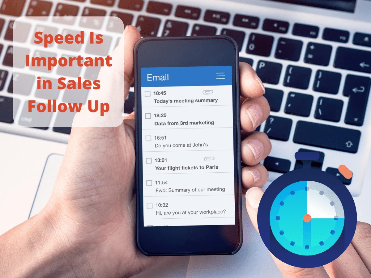Speed Is Important in Sales Follow Up