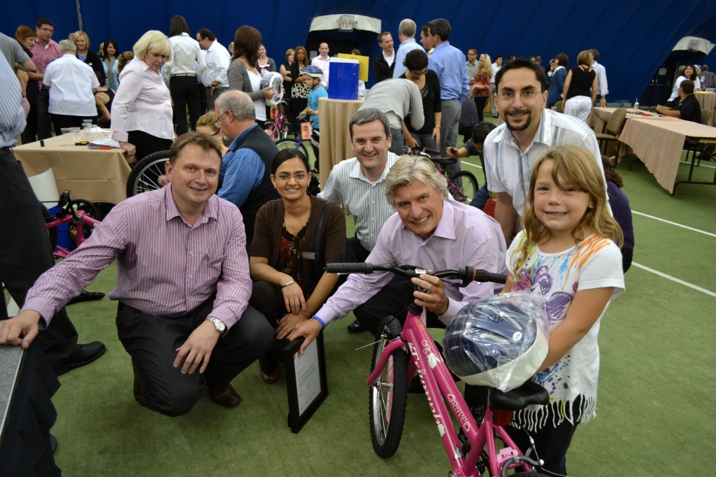 Knightsbridge Build-A-Bike Event in Canada