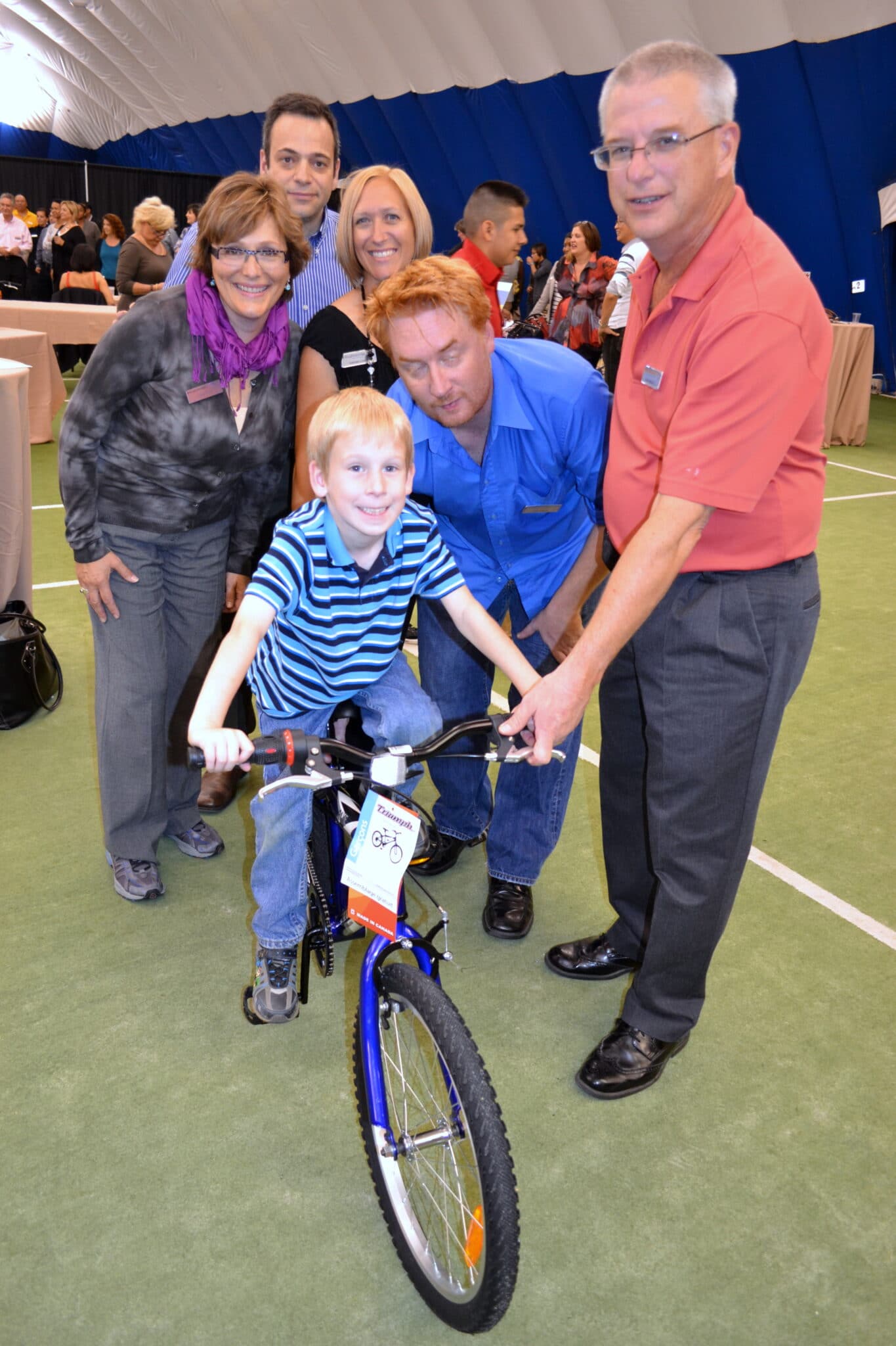 Knightsbridge donates 40 bikes to kids in Canada