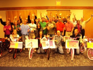 HealthSouth Print Solutions Gives 6 Bikes to Boys and Girls in Birmingham, Alabama