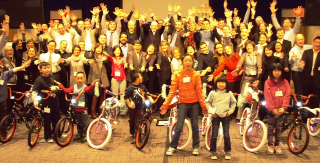 Pfizer Build-A-Bike in New York City