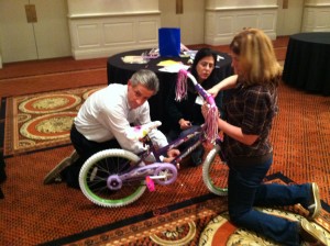 Aetna Team Builds Bikes in Hartford CT