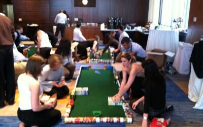 Neuronetics Ace Race Golf Team Building at Annual Sales Conference