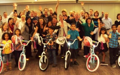 San Diego Gas and Electric Gives Bikes to Children