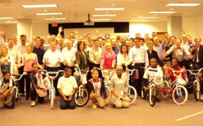 Nestle Purina Builds Bikes for Children in St. Louis, Missouri