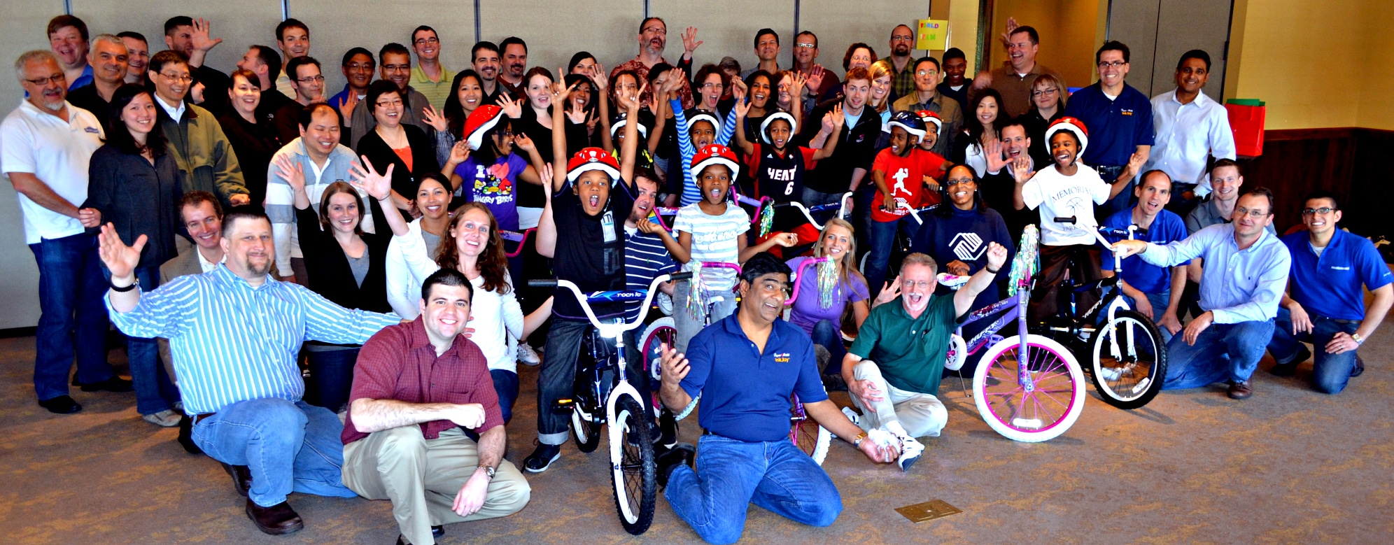 Newell Rubbermaid Build-A-Bike Event in Chicago