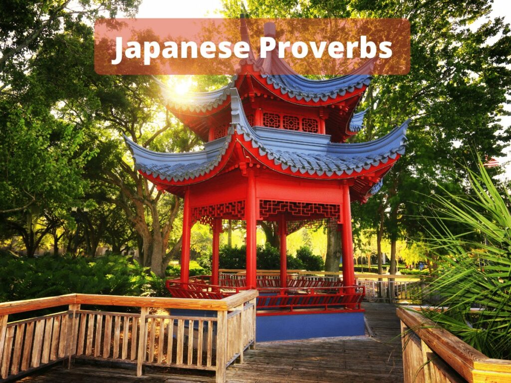 Japanese Proverbs