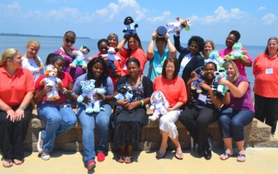 Florida Department of Children Rescue Kids With a Rescue Bear in Panama City