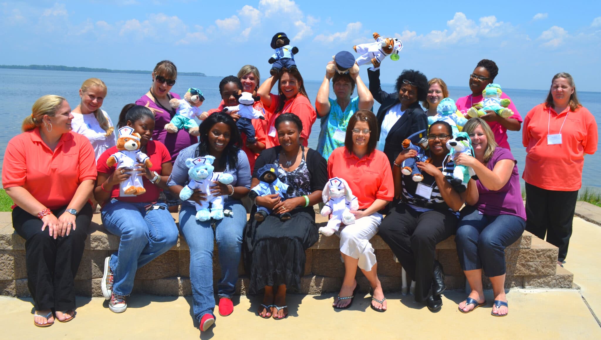 Teddy Bear Team Building Event for Florida Dept of Family