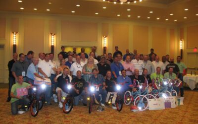 Rain for Rent hosts a Build-A-Bike for annual meeting in Baton Rouge, Louisiana