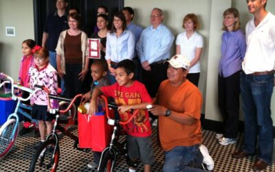 ExxonMobil Build-A-Bike in Houston, Texas