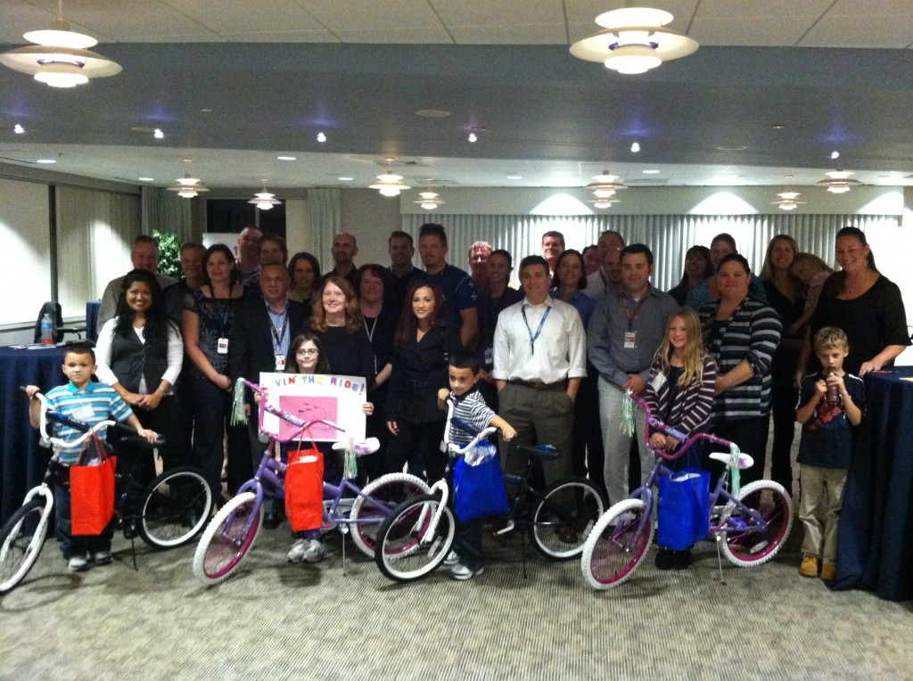 Raytheon 2nd Build-A-Bike in Boston