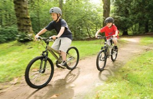 Kids Riding Bikes