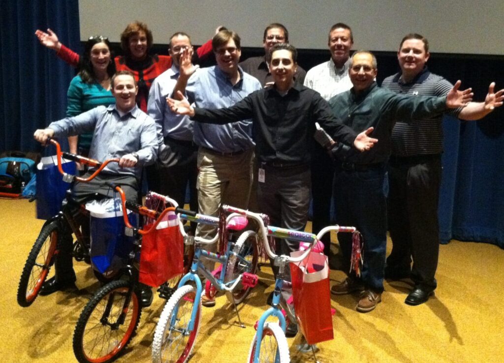 Sherwin Williams Bike Build in Cleveland Ohio