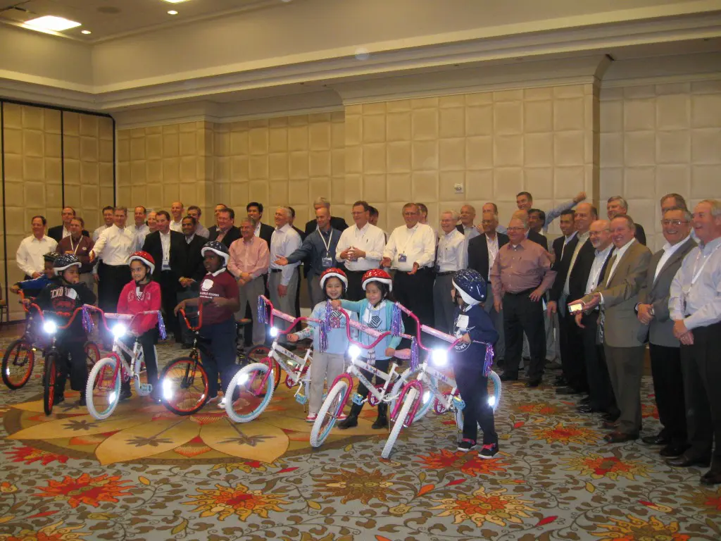 Bike team building activity