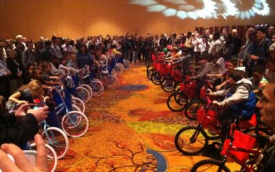 Intel Corporation Build-A-Bike In San Antonio Texas