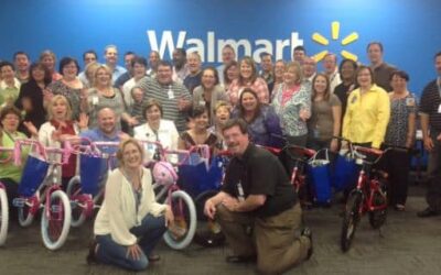 Walmart Hosts Build-A-Bike Team Activity In Bentonville, Arkansas