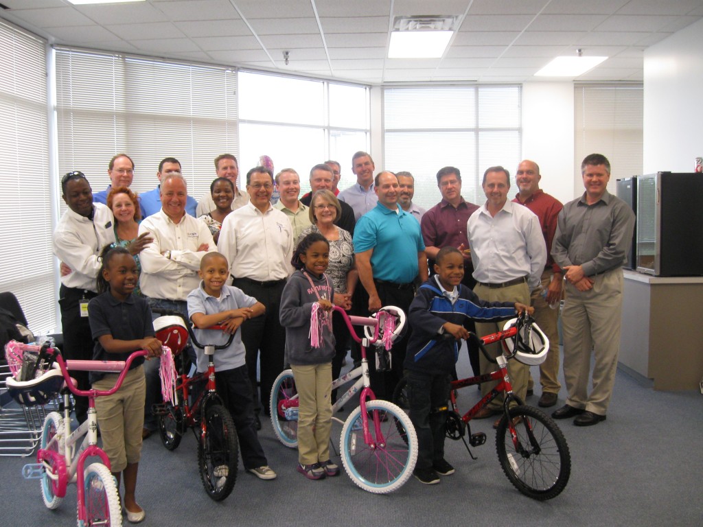 CMS Bakery Build-A-Bike in Houston TX