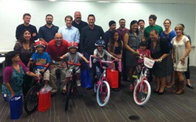 Medtronic Hosts Build-A-Bike in San Francisco, California