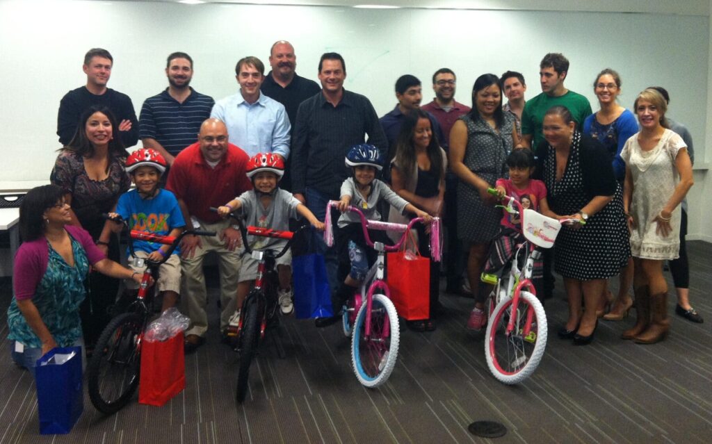 Informatica Build-A-Bike Team Event in Austin TX