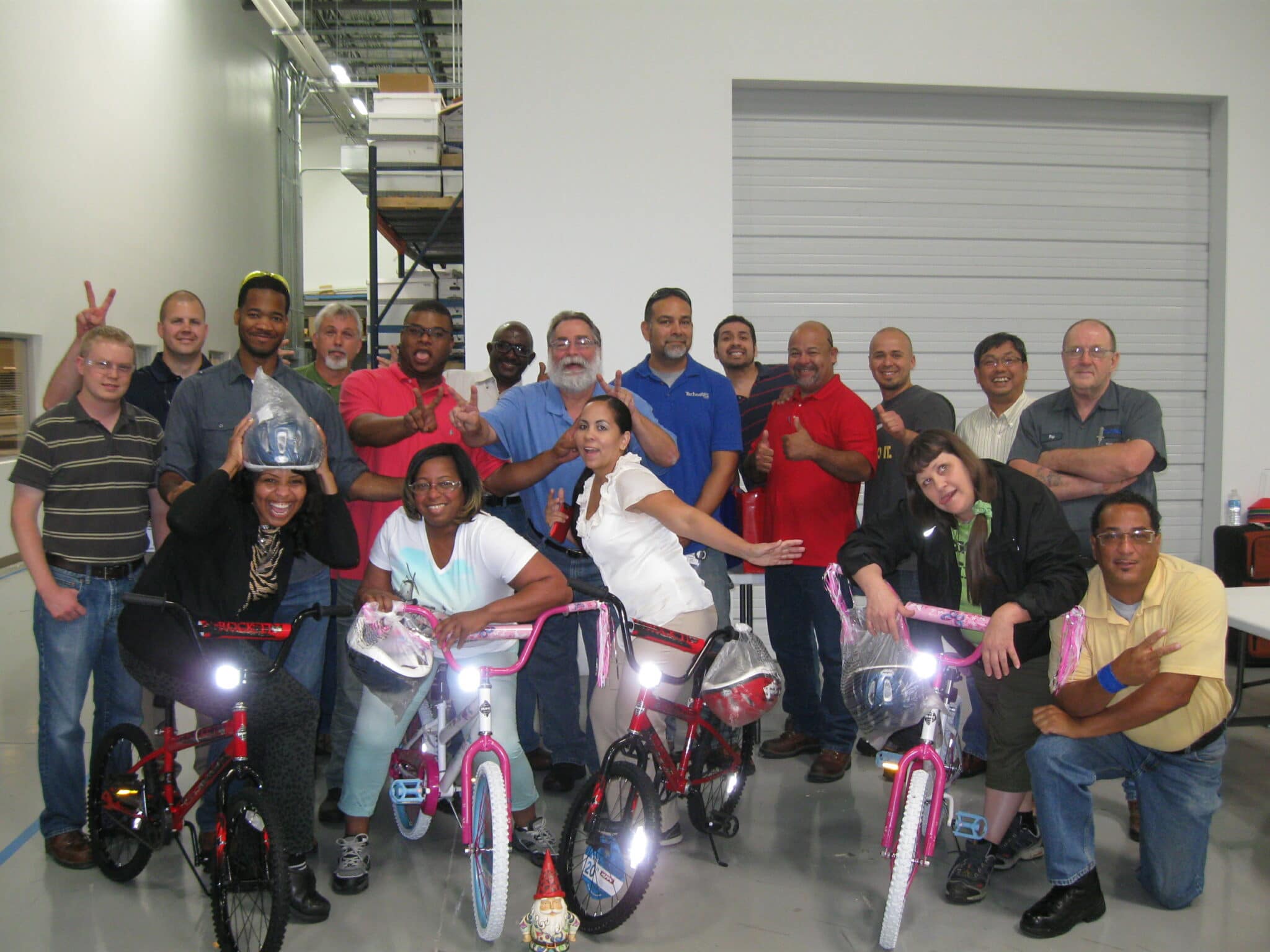 Technetics Group of Houston Texas Build-A-Bike