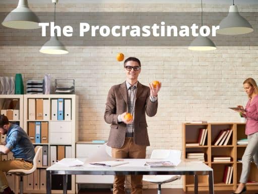 The Procrastinator How to Deal with Difficult Employees Spinning Too Many Activities