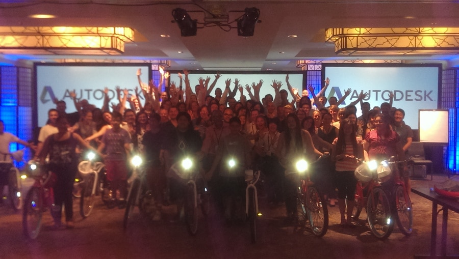 Autodesk-Build-A-Bike Creating Team Culture Combo in San Francisco