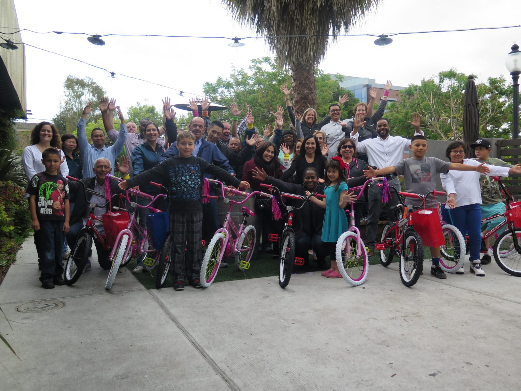 Fenwick and West Build-A-Bike Team Event in San Francisco, CA