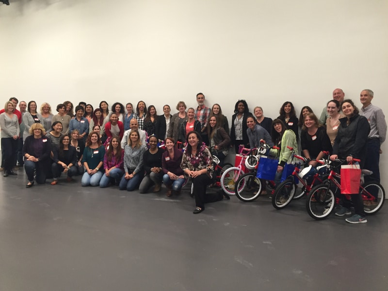 PVH Corp Build-A-Bike Team Activity in New York, NY