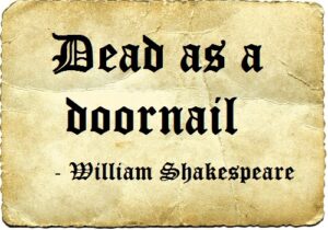 dead-as-a-doornail