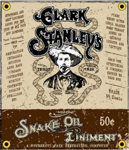 Clark Stanley Snake Oil Salesman