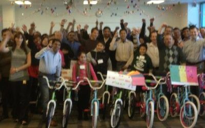 Symantec Hosts Build-A-Bike in San Jose, California
