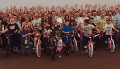 Owens Corning Build-A-Bike Team Event in Tucson, Arizona