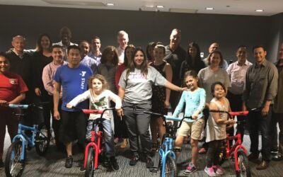 Vyaire Medical Build-A-Bike Activity in Chicago, IL