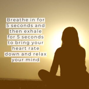 Proper breathing helps you reduce stress.