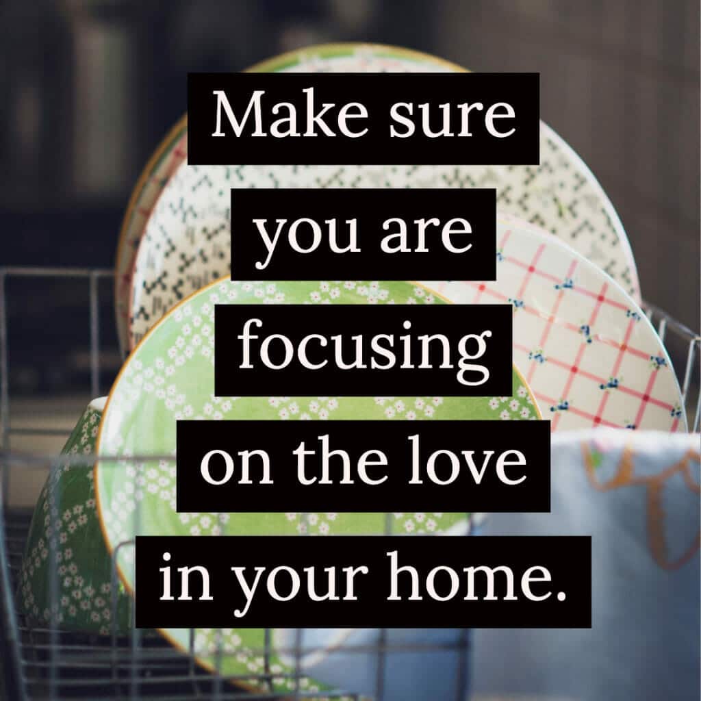 Focus on the love