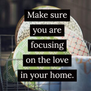 Focus on the love