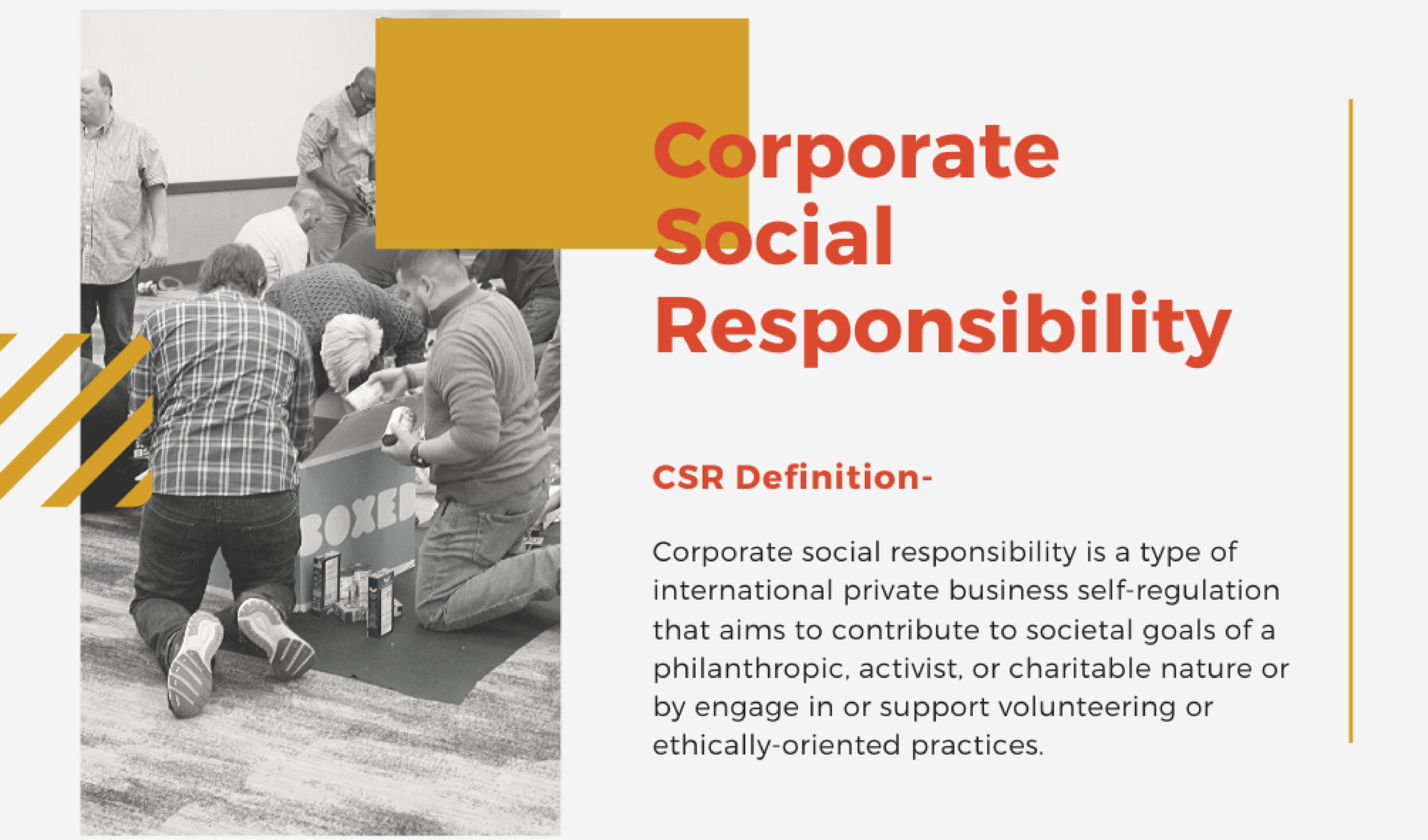 meaning of corporate social responsibility csr