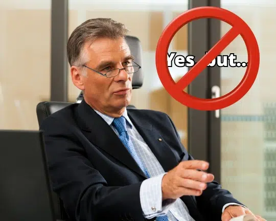 There Are No Buts Allowed