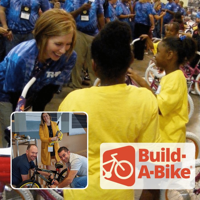 Build-A-Bike Charity Bike Team Building Activity