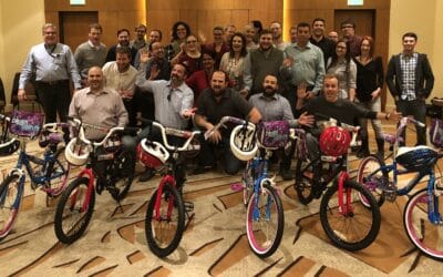 Optiv Security Fun Charity Bike Build in Denver, CO