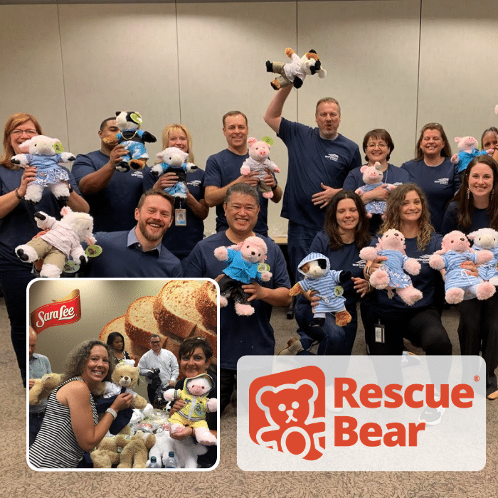 Rescue Bear Teddy Bear Team Building