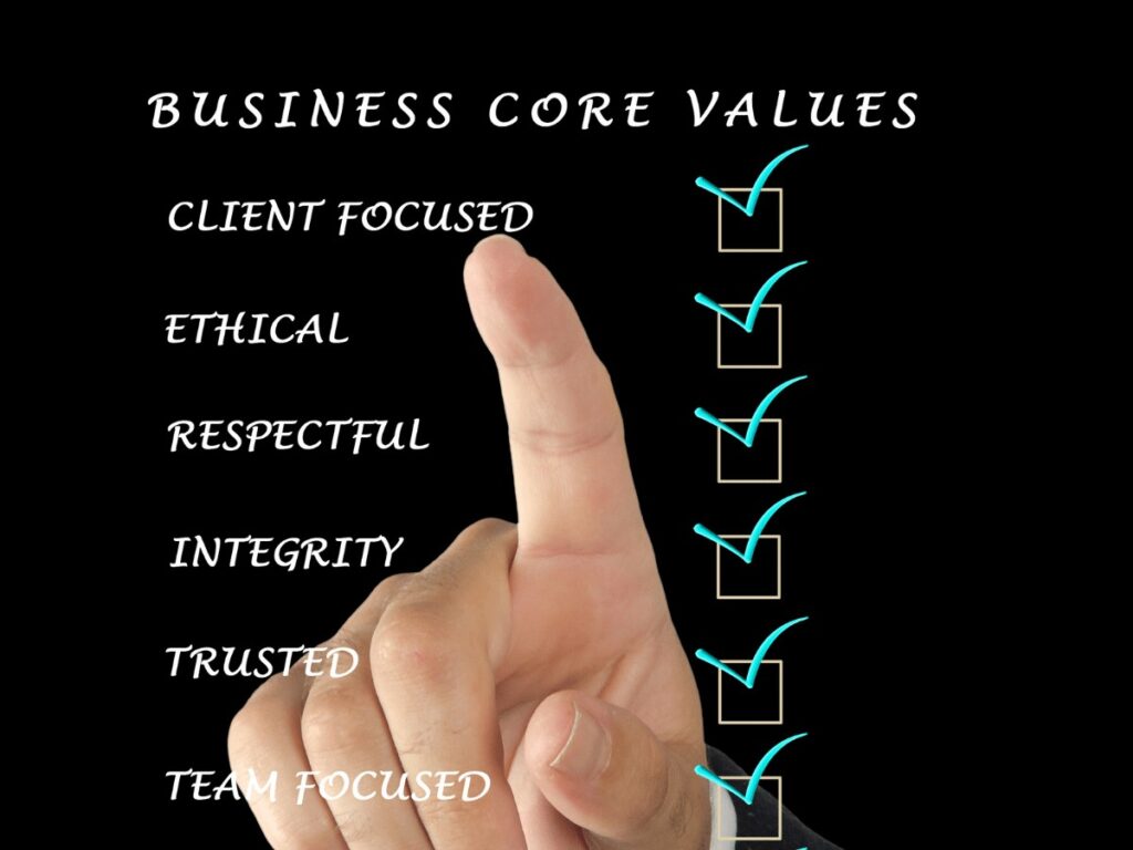 Business Core Values