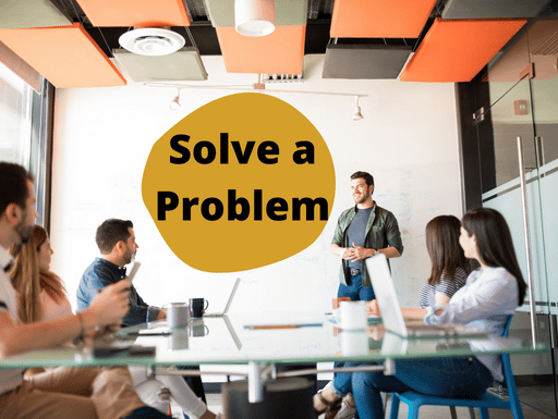 Solve Problem not Sales Pitch