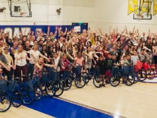 Charter Oak Unified School District's Build-A-Bike® Event in Los Angeles, CA