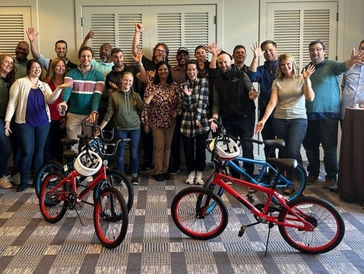 HealthMark Group's Build-A-Bike® Event in Dallas, Texas