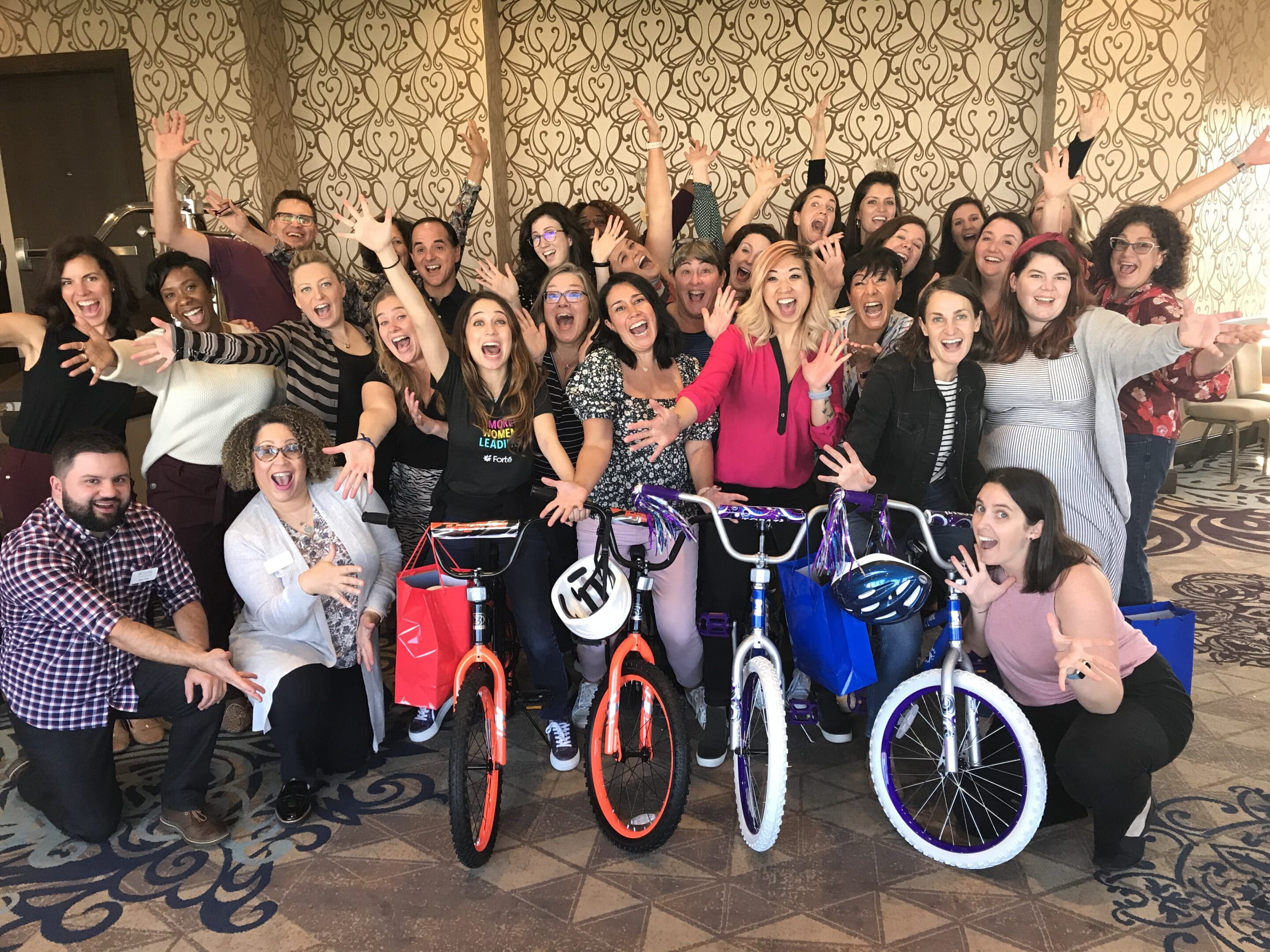 Forte Foundation Charity Bike Activity in Austin TX