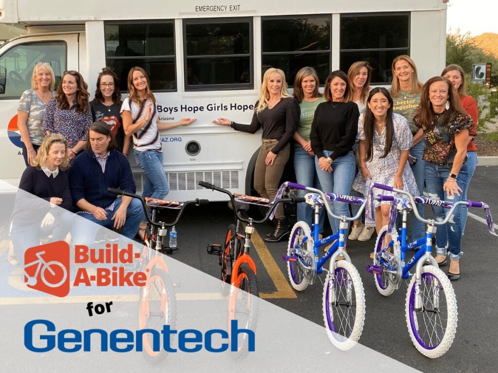 Genentech Bike Team Building Activity in Phoenix AZ